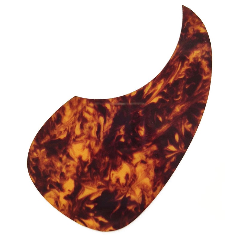Vencetmat Acoustic Guitar Pickguard fit for Martin-Flame Red - Image 1